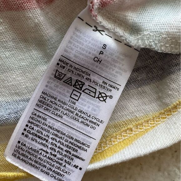 Old Navy Short Sleeve Striped Tee Shirt Size Small - Picture 5 of 7